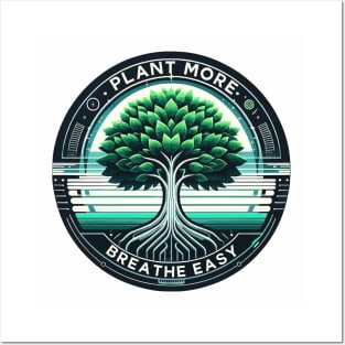 Plant More, Breathe Easy - Green Growth Manifesto Posters and Art